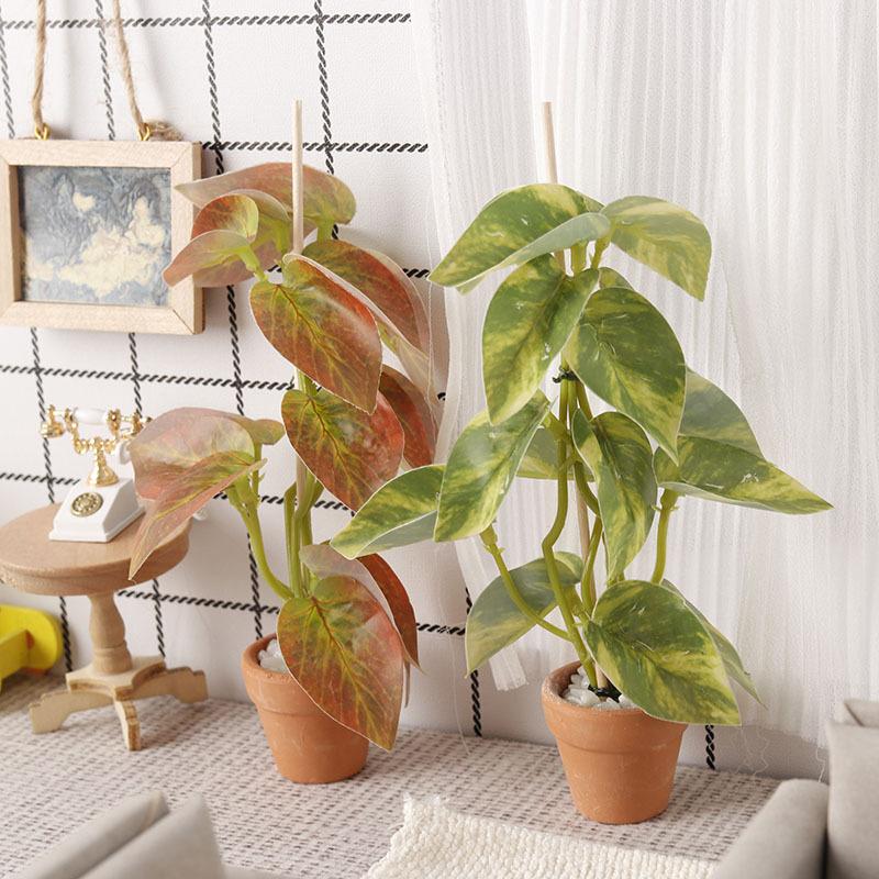 Landscape Bonsai Garden - 1/12 кукольный домик, имитация зеленых растений,