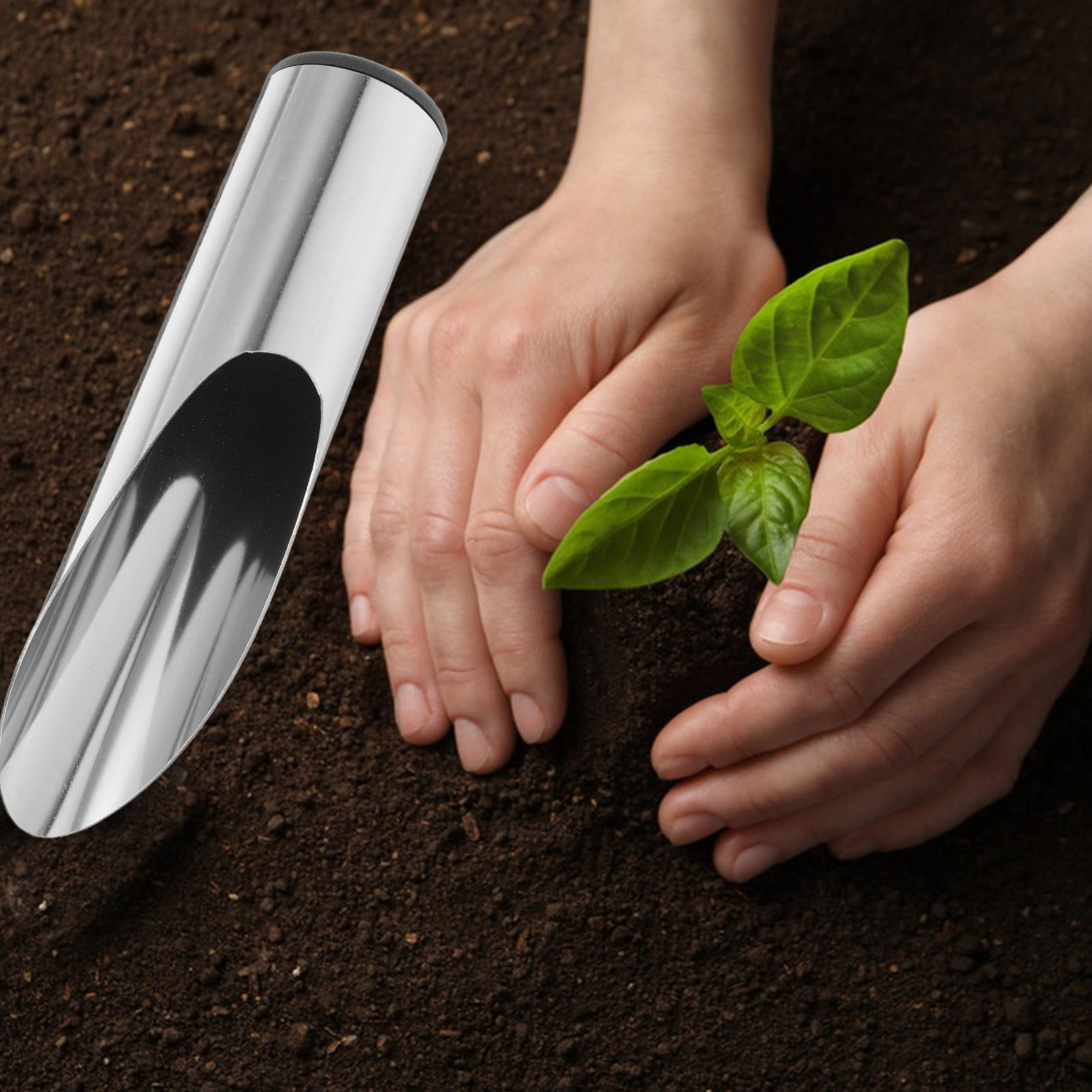 Садовая лопатка из нержавеющей – обзор и цена Soil Scoop Tool