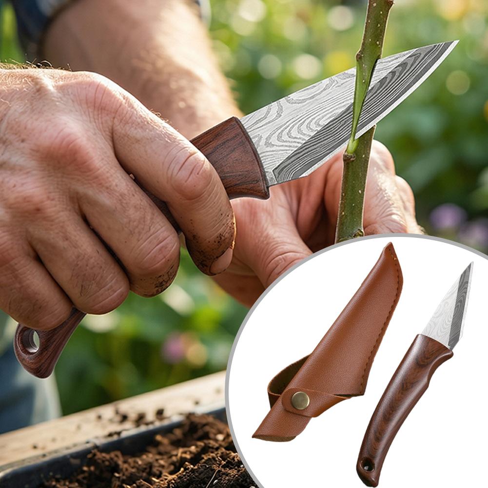 Нож для прививки с деревянной  – обзор и цена Bonsai Tool Set