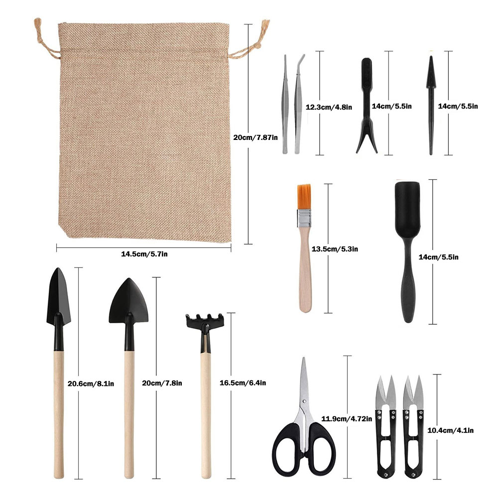 Инструменты для суккулентов, м – обзор и цена Bonsai Tool Set